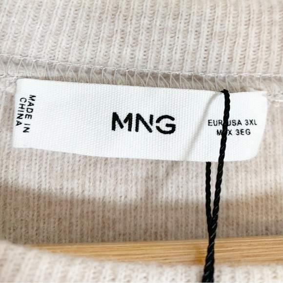 Mango Puffed Sleeves Sweater Size 3XL NWT - Picture 10 of 12